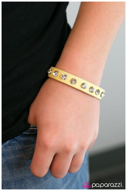 Paparazzi Bracelet ~ An Affair to Remember - Yellow