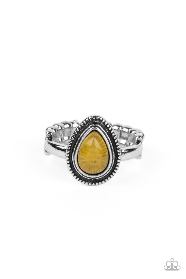 ���Eco Elements - Yellow - Paparazzi Ring Image