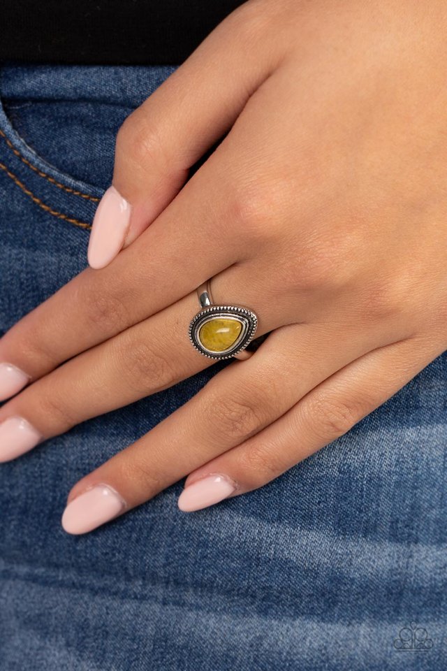 ���Eco Elements - Yellow - Paparazzi Ring Image