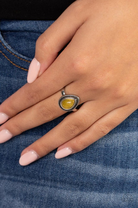 ���Eco Elements - Yellow - Paparazzi Ring Image