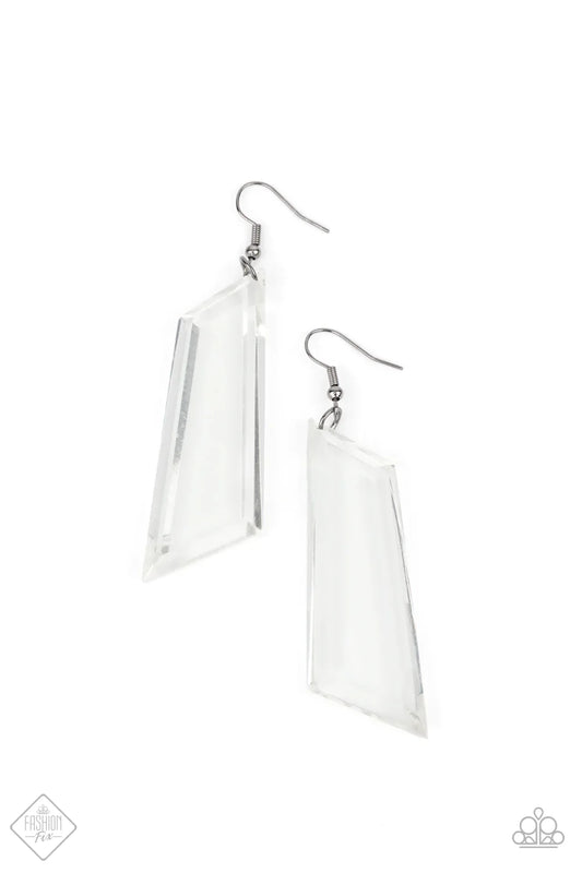 Paparazzi Earring ~ The Final Cut - Black