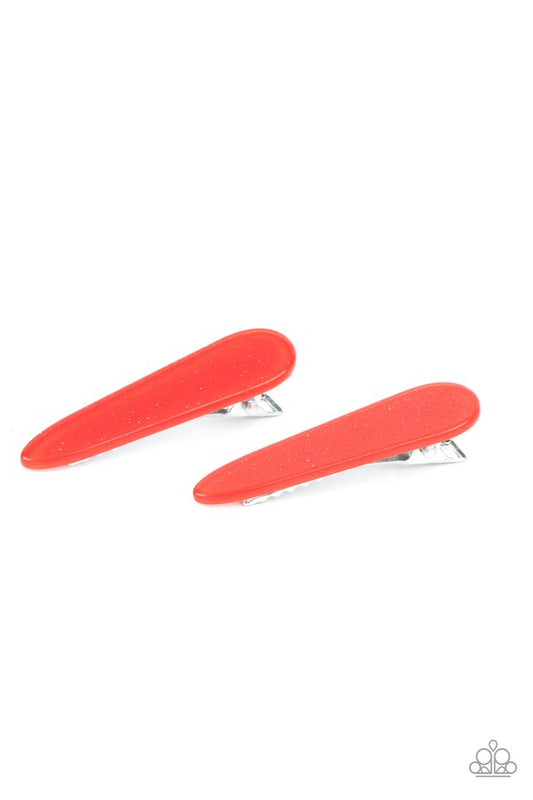 Pretty in PATRIOT - Red - Paparazzi Hair Accessories Image