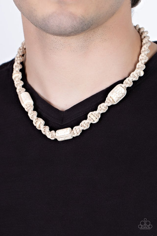 Explorer Exclusive - White - Paparazzi Necklace Image