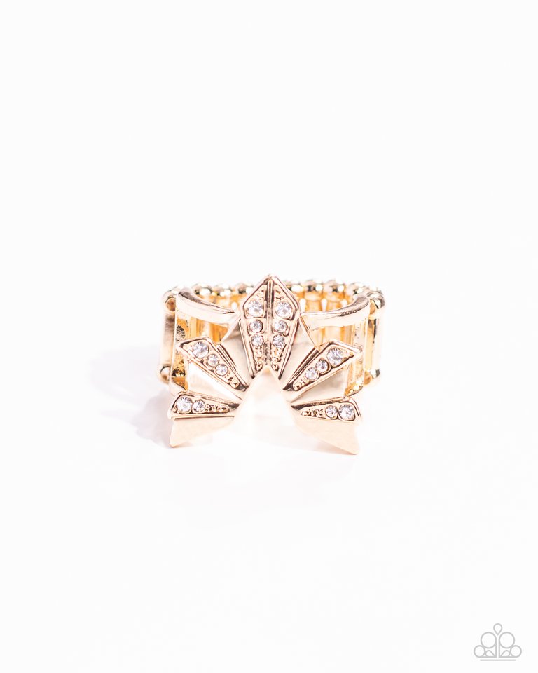 Extra Empirical - Gold - Paparazzi Ring Image