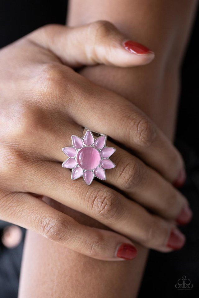 ���Blossoming Sunbeams - Pink - Paparazzi Ring Image