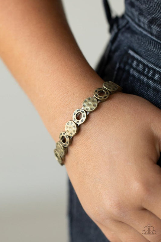 Metro Metalsmith - Brass - Paparazzi Bracelet Image