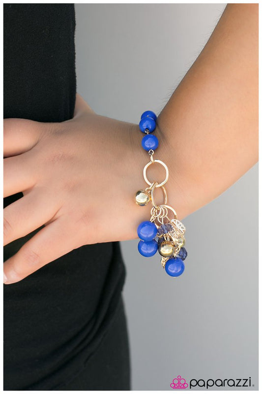 Paparazzi Bracelet ~ What A Charmer - Blue