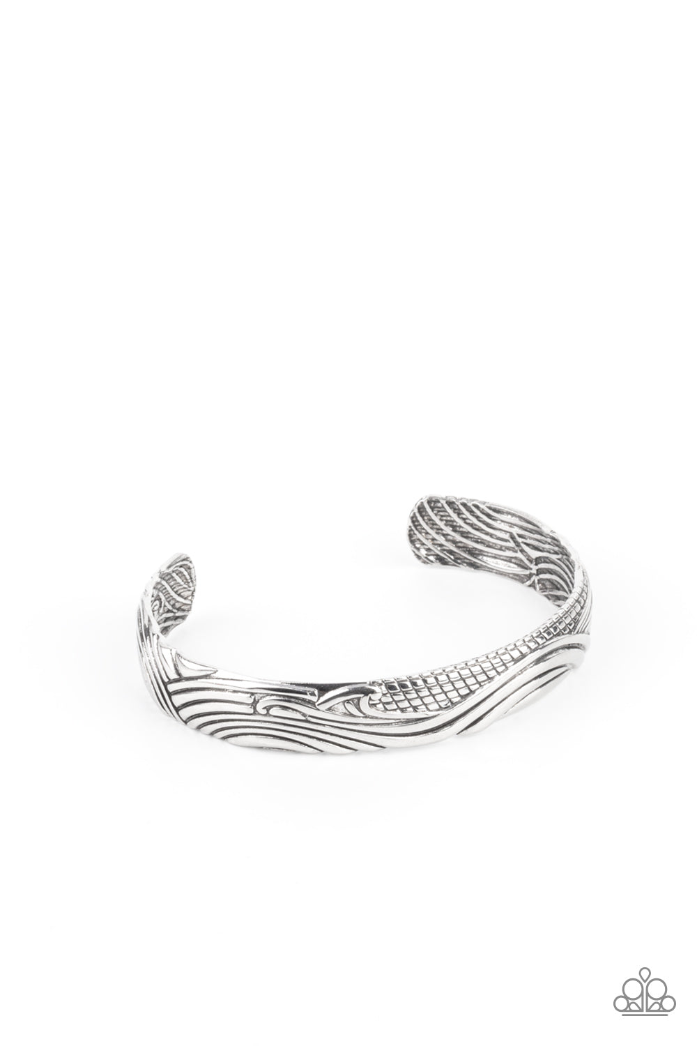 Paparazzi Bracelet ~ Tidal Trek - Silver