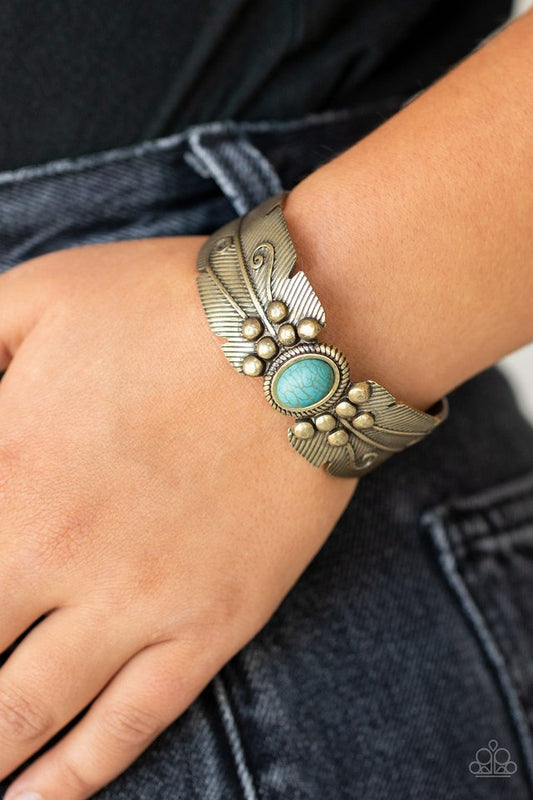 ���Desert Haven - Brass - Paparazzi Bracelet Image