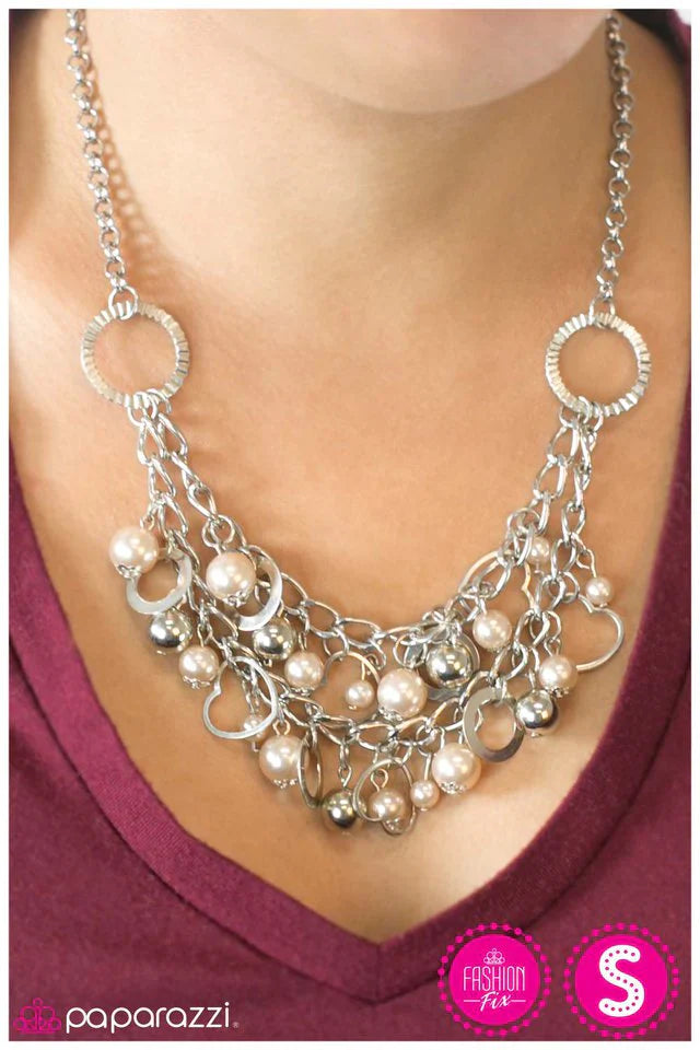 Paparazzi Necklace ~ Silly Little Love Songs - Brown