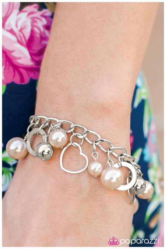 Paparazzi Bracelet ~ Listen To Your Heart - Brown