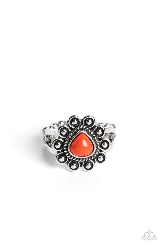 ���Fruity Frou-Frou - Orange - Paparazzi Ring Image
