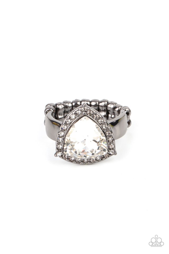 ​Tour de Timeless - Black - Paparazzi Ring Image