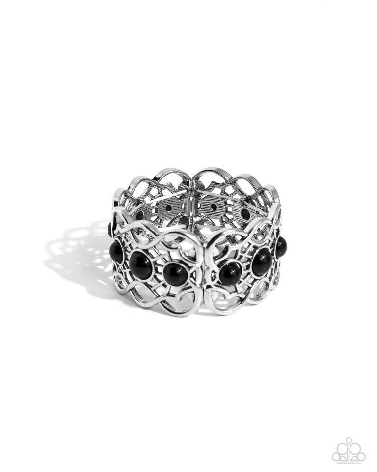 Very Versailles - Black - Paparazzi Bracelet Image