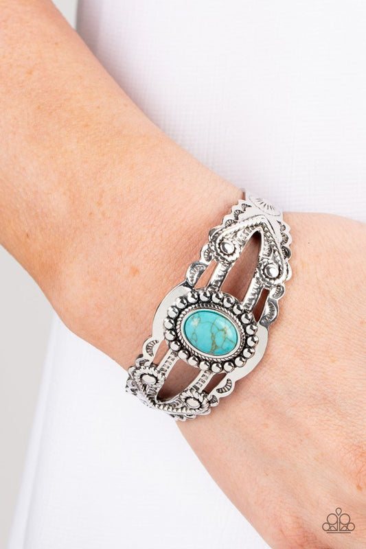 Sonoran Soul Searcher - Blue - Paparazzi Bracelet Image