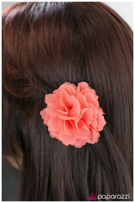 Paparazzi Hair Accessories ~ Ill Wait For You - Orange