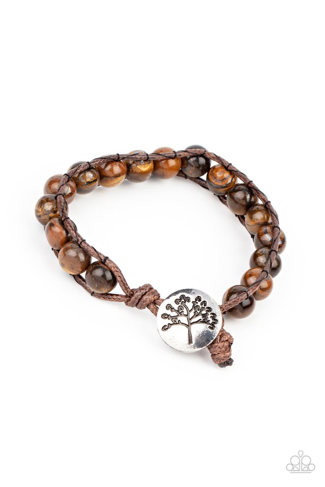 ​Seasonal Bounty - Brown - Paparazzi Bracelet Image
