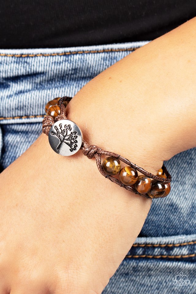 ​Seasonal Bounty - Brown - Paparazzi Bracelet Image