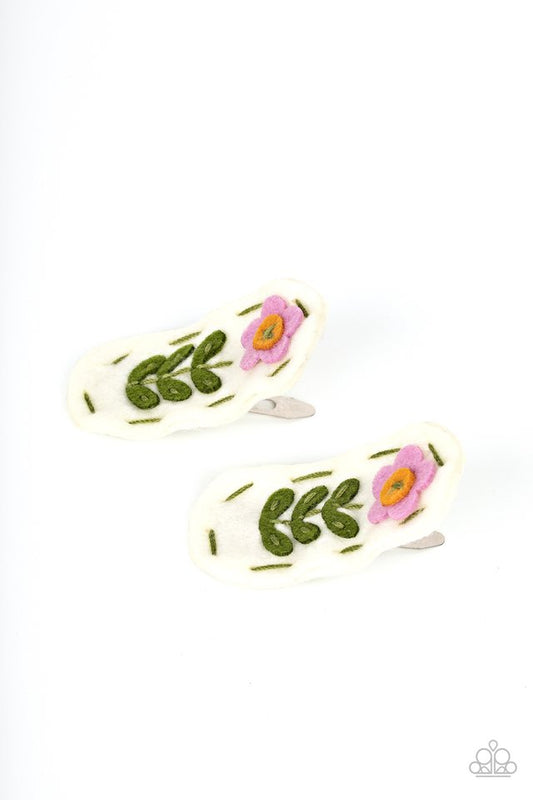 Floral Whimsy - Purple - Paparazzi Hair Accessories Image