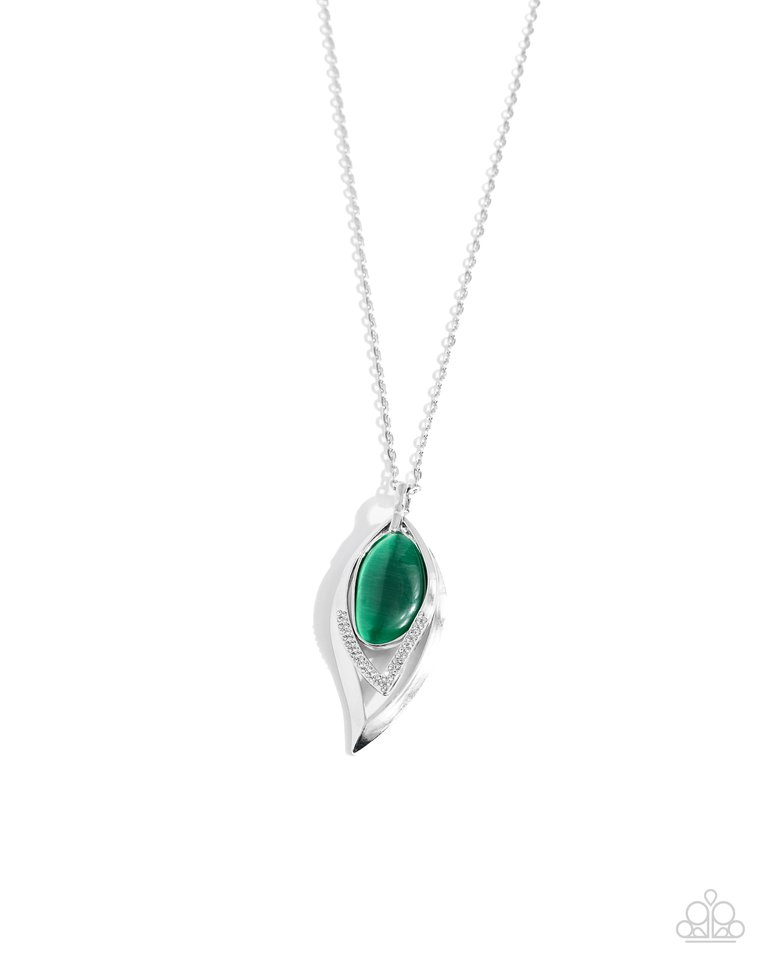 Magical Meadow - Green - Paparazzi Necklace Image