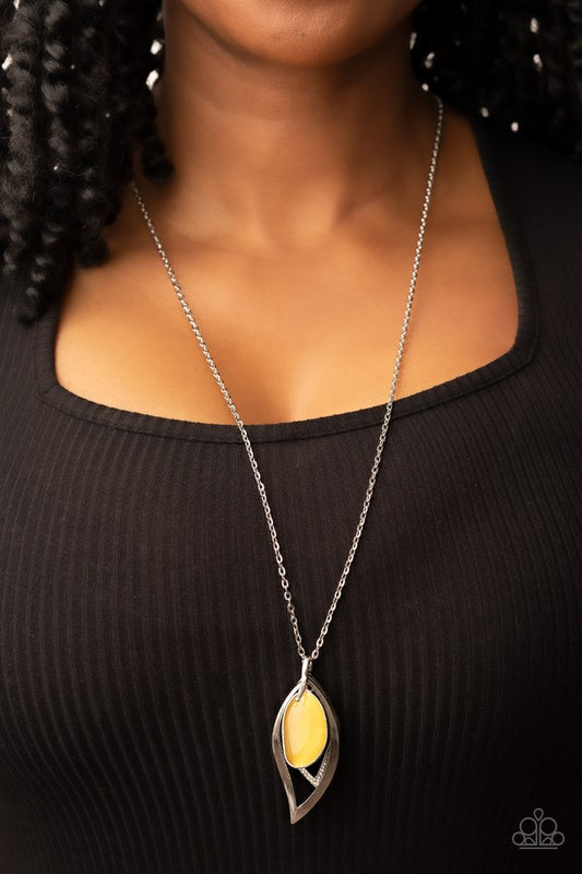 Magical Meadow - Yellow - Paparazzi Necklace Image