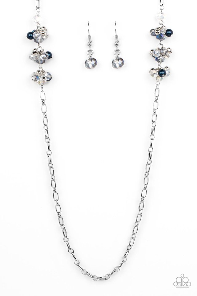 Poshly Parisian - Blue - Paparazzi Necklace Image