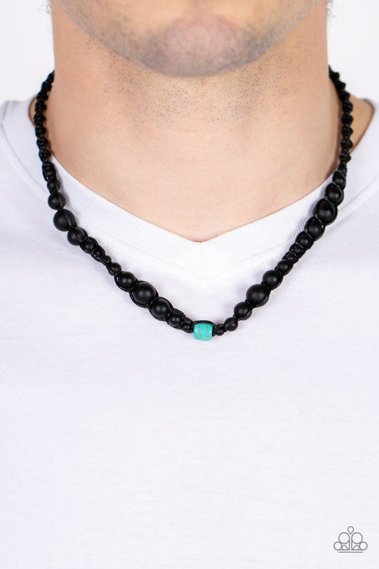 Boldly Bodacious - Blue - Paparazzi Necklace Image