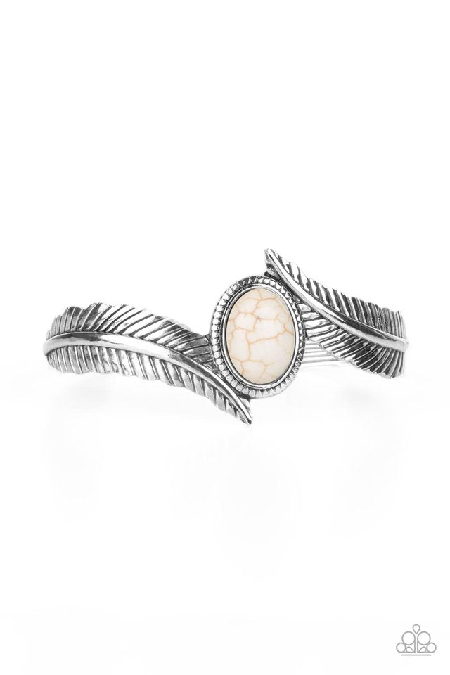 Wild Wild NEST - White - Paparazzi Bracelet Image