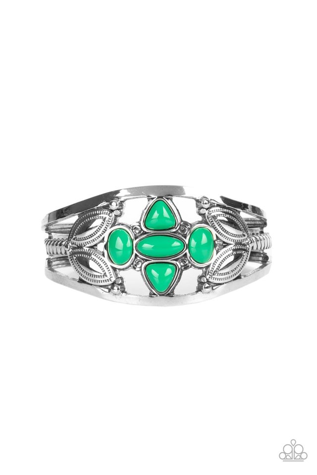 ���Caribbean Cabana - Green - Paparazzi Bracelet Image