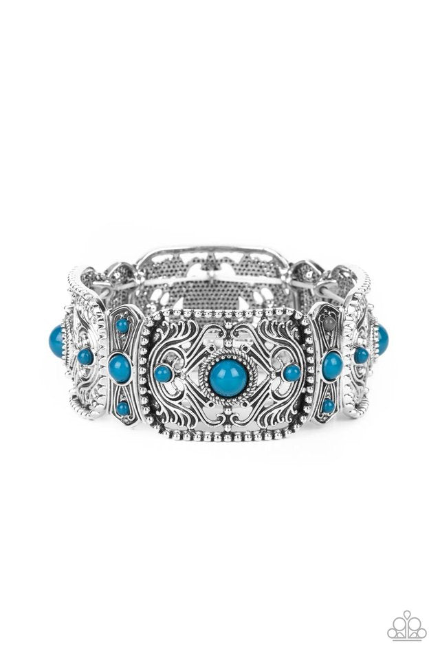 ​Going, Going, GONDOLA - Blue - Paparazzi Bracelet Image