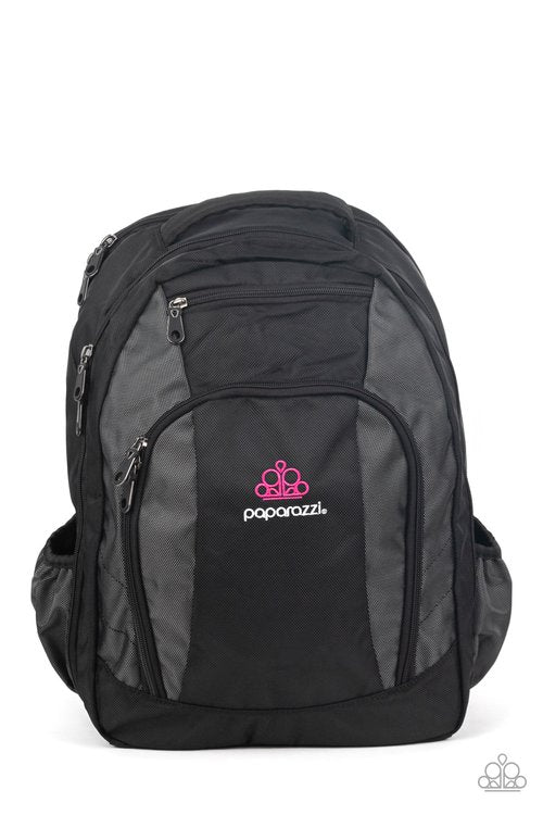 Black Paparazzi Backpack - Paparazzi Product Image
