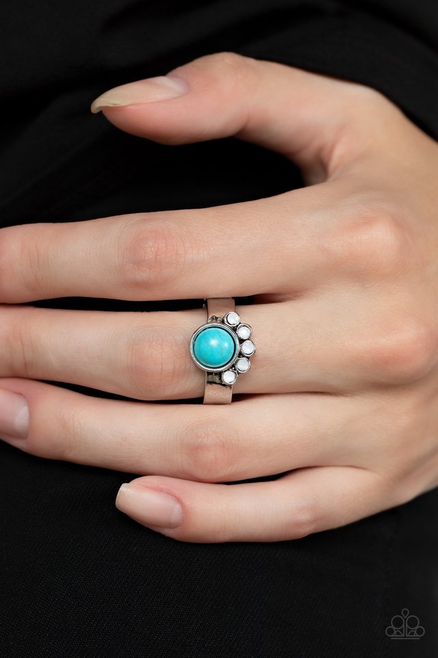 Havasu Haven - Blue - Paparazzi Ring Image