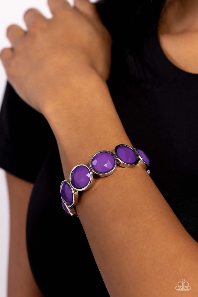 Long Live the Loud - Purple - Paparazzi Bracelet Image