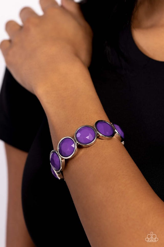 Long Live the Loud - Purple - Paparazzi Bracelet Image