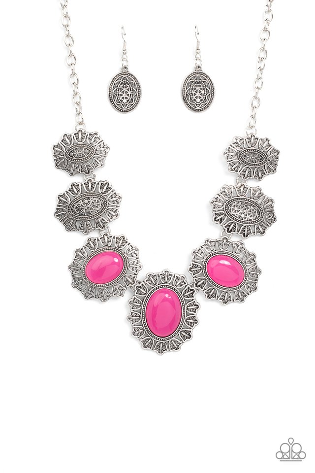 ���Forever and EVERGLADE - Pink - Paparazzi Necklace Image