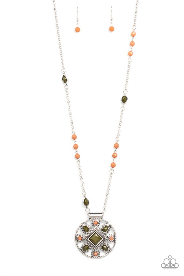 ���Sierra Showroom - Green - Paparazzi Necklace Image