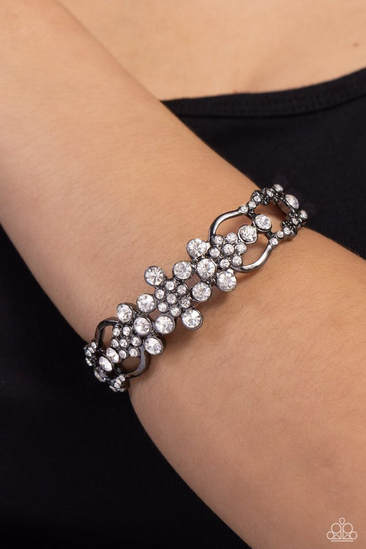 Cheers to the Future Mrs. - Black - Paparazzi Bracelet Image
