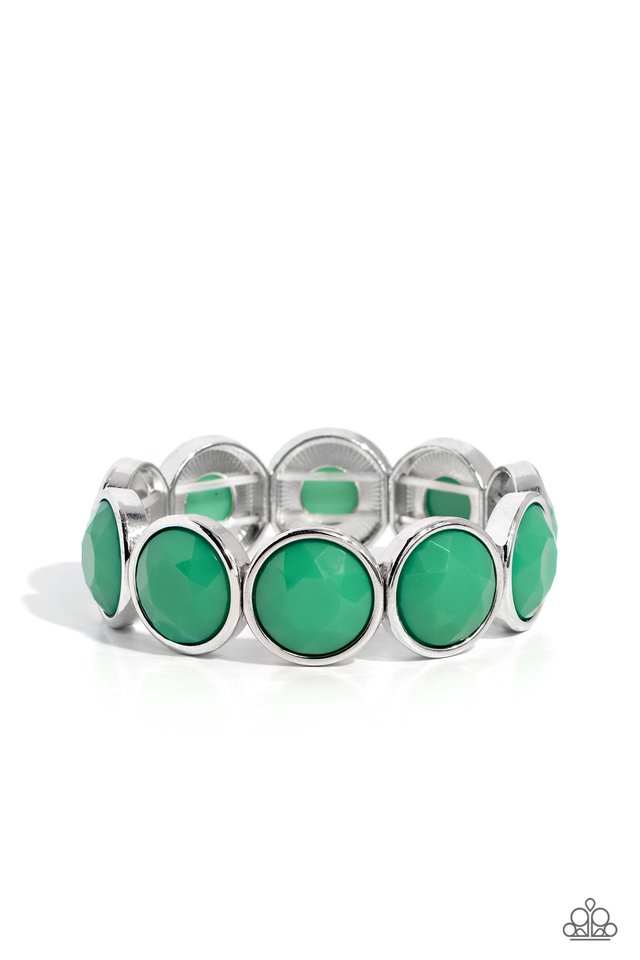 Long Live the Loud - Green - Paparazzi Bracelet Image