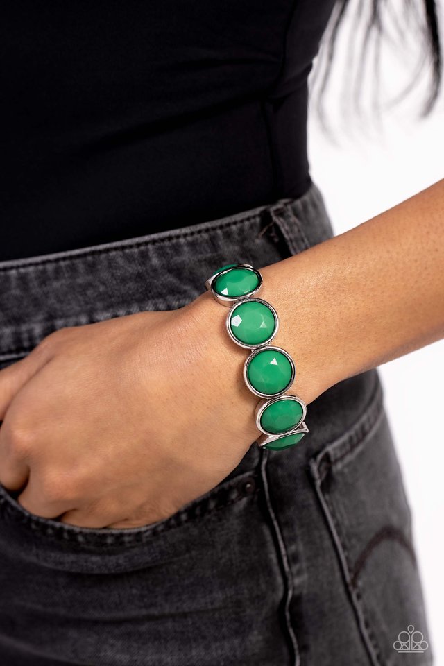 Long Live the Loud - Green - Paparazzi Bracelet Image