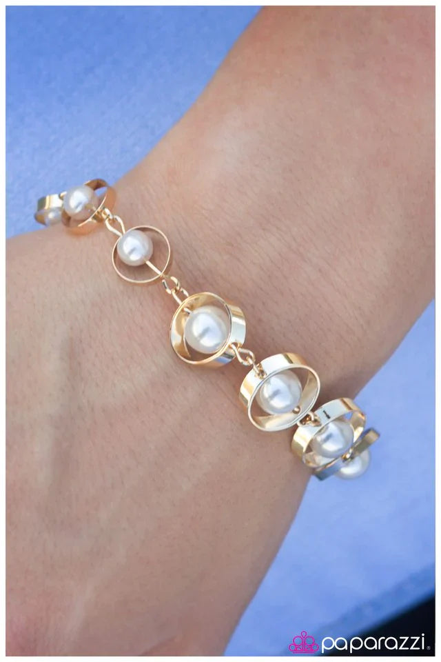 Paparazzi Bracelet ~ The Phantom Of The Opera - White