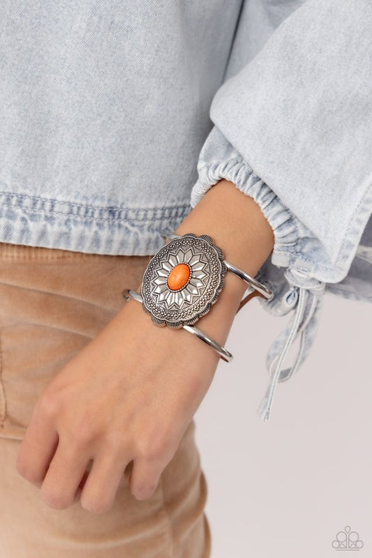 ​​Mirage Magnificence - Orange - Paparazzi Bracelet Image