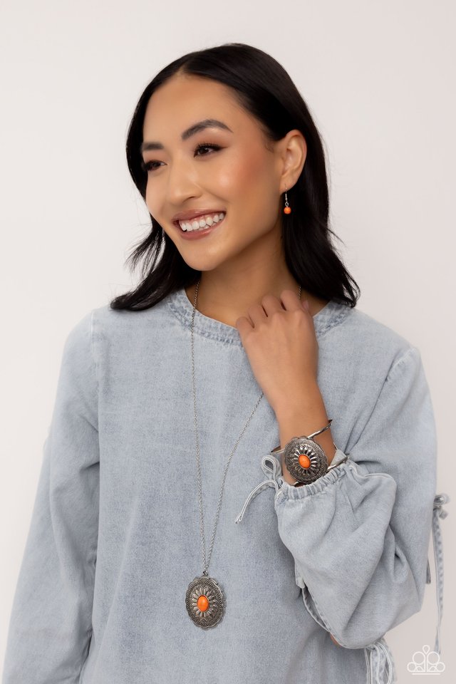 ​​Mirage Magnificence - Orange - Paparazzi Bracelet Image