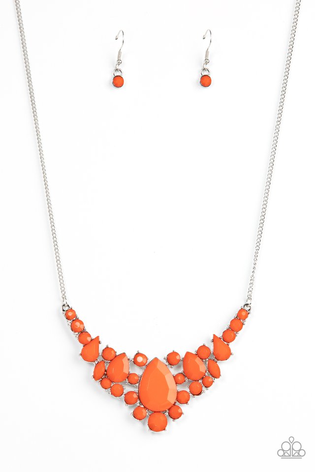 ���Bali Ballroom - Orange - Paparazzi Necklace Image