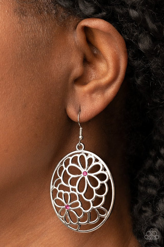 ​Meadow Maiden - Pink - Paparazzi Earring Image