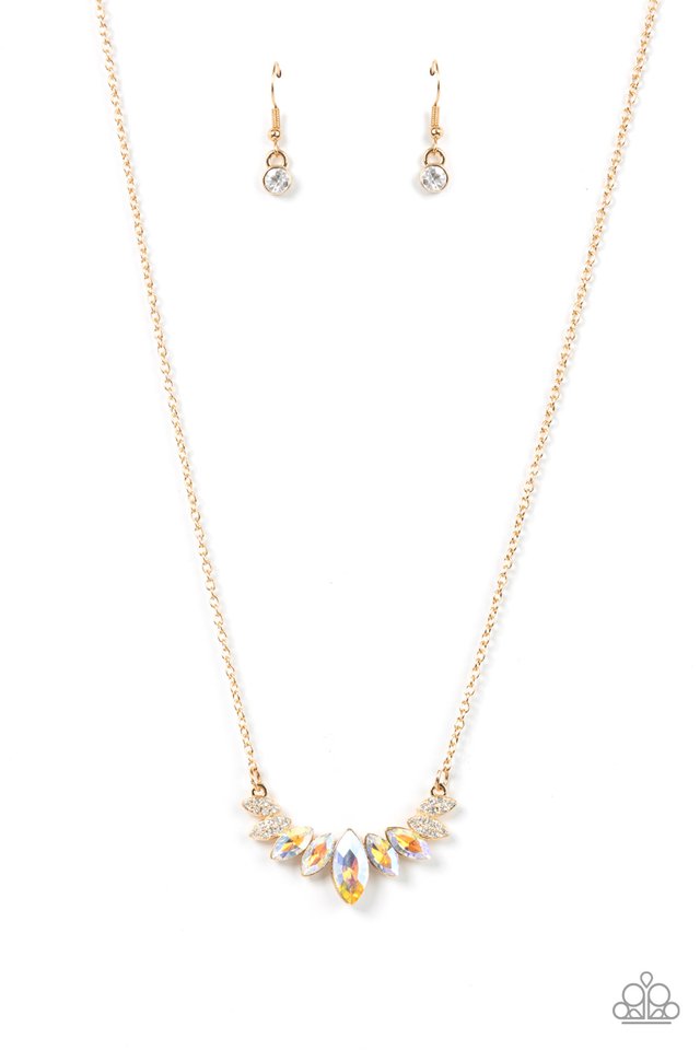 One Empire at a Time - Gold - Paparazzi Necklace Image
