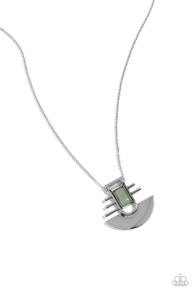 Soulful Serenity - Green - Paparazzi Necklace Image