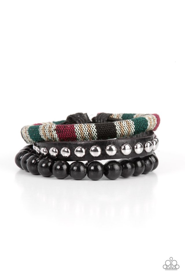 Loom Zoom - Black - Paparazzi Bracelet Image