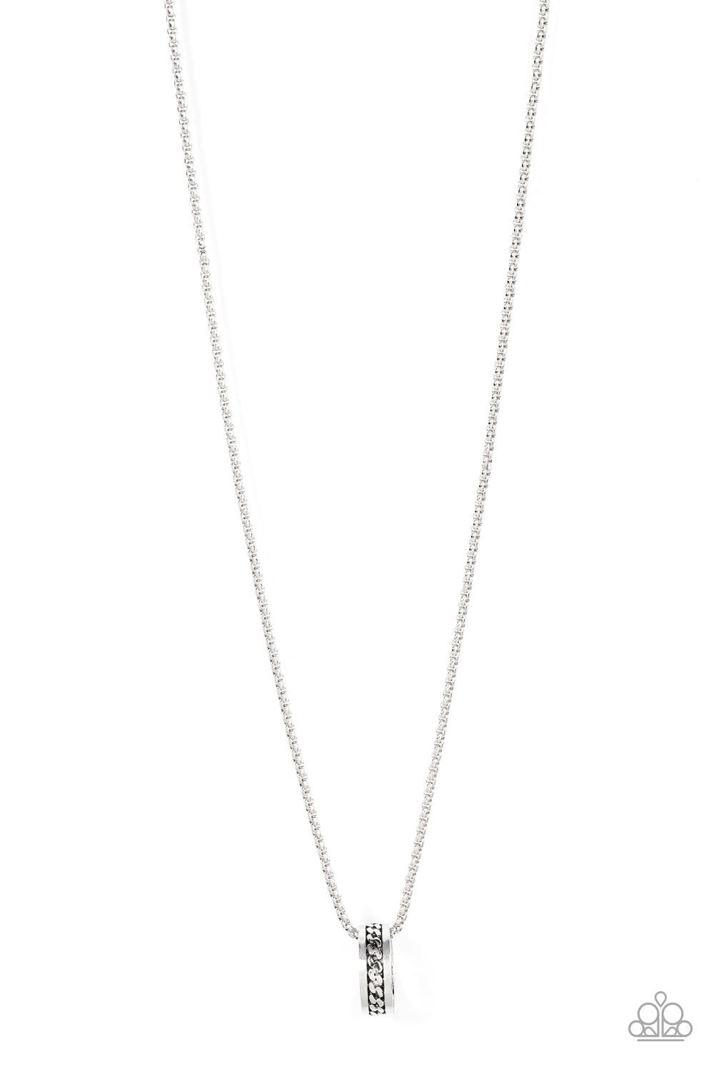 Paparazzi Necklace ~ Emotion Potion - Silver