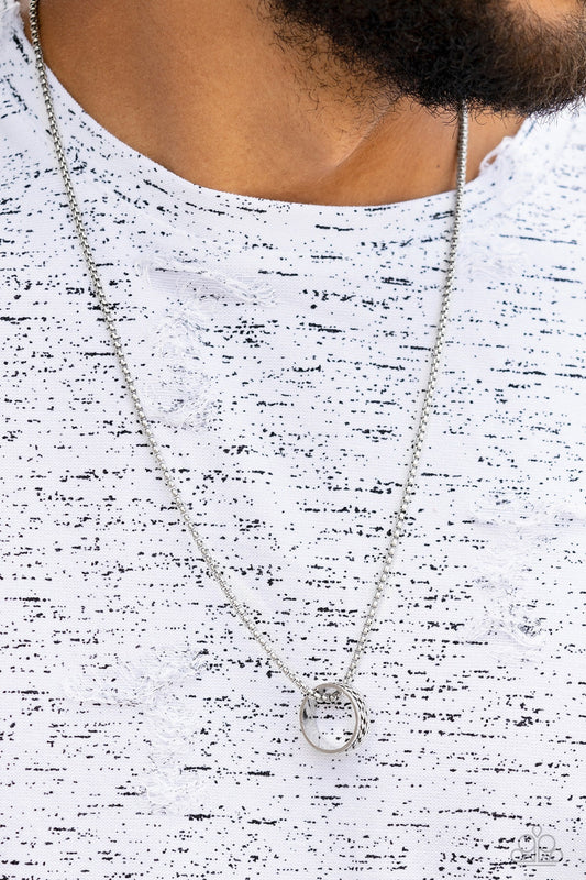 Paparazzi Necklace ~ Emotion Potion - Silver