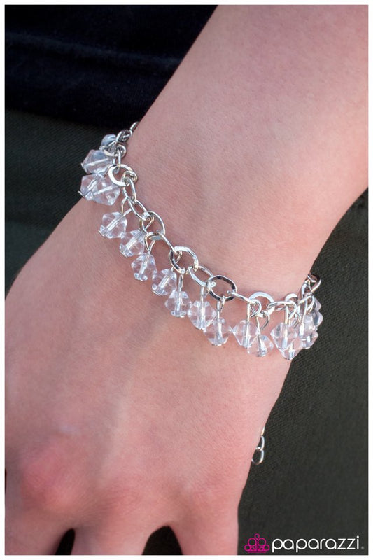 Paparazzi Bracelet ~ The Opening Act - White